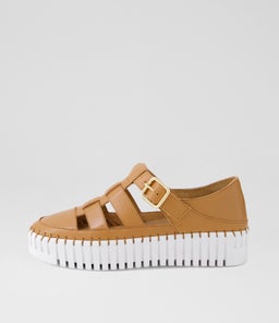 BAYTOWN DJ DK TAN WHITE SOLE LEATHER