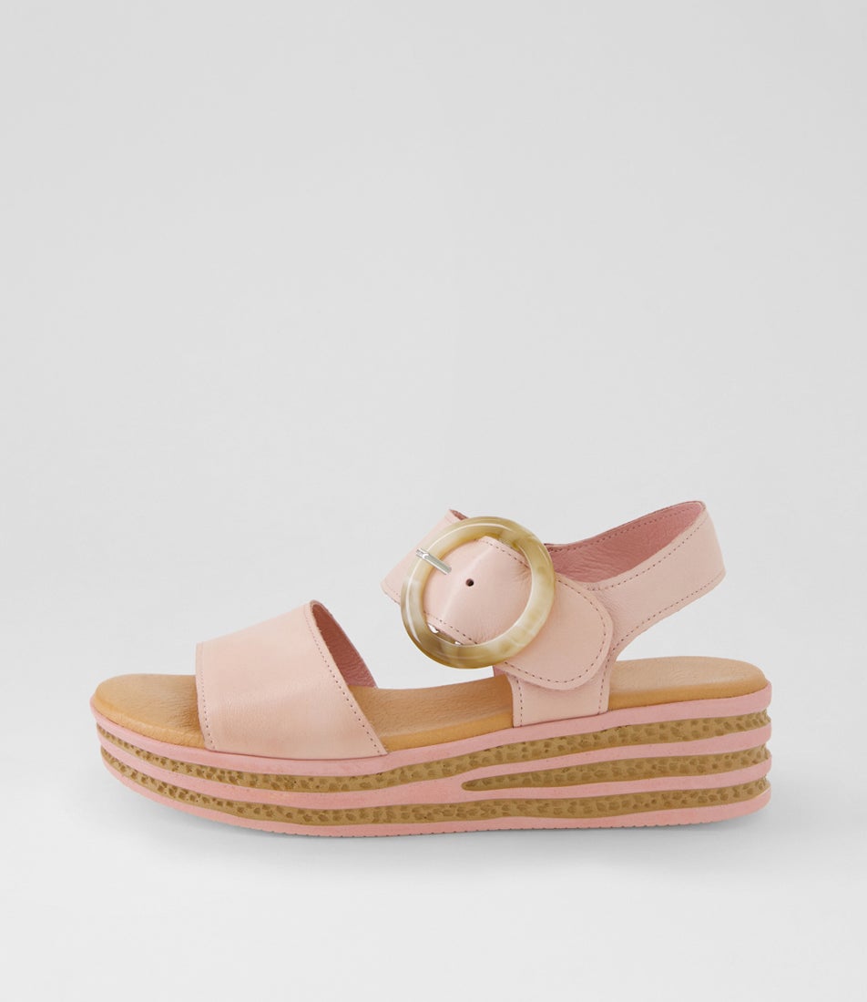 Cubbie Pretty Pink Leather Sandals Cubbie Pretty Pink Leather Sandals
