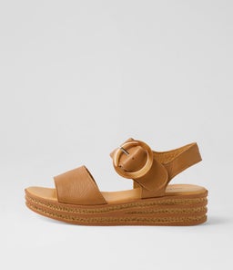CUBBIE DJ DK TAN LEATHER