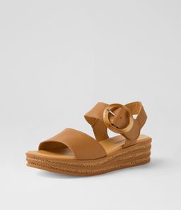 CUBBIE DJ DK TAN LEATHER