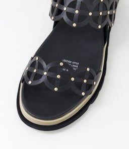 CAROLA DJ BLACK LEATHER