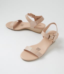 DEERA DJ CAFE GOLD HEEL PATENT LEATHER