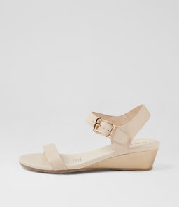 DEERA DJ VANILLA GOLD HEEL LEATHER