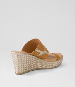 ELAH DJ DK TAN CHAMPAGNE LEATHER