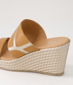 ELAH DJ DK TAN CHAMPAGNE LEATHER