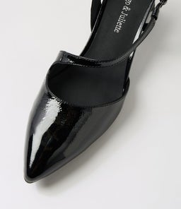 ILLERS DJ BLACK PATENT LEATHER