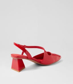 ILLERS DJ RED PATENT LEATHER