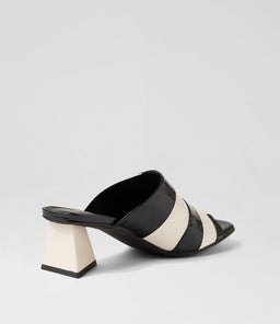 IBBYS DJ BLACK IVORY PATENT LEATHER