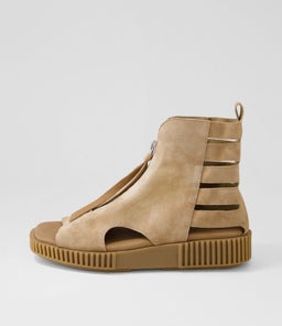 IDAHO DJ LT CHOC LT CHOC SOLE SUEDE