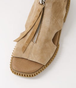 IDAHO DJ LT CHOC LT CHOC SOLE SUEDE