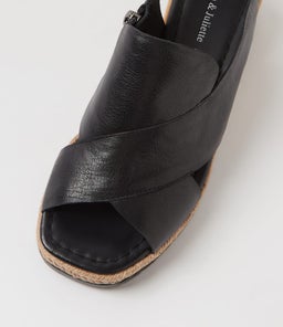 ILLIET DJ BLACK LEATHER
