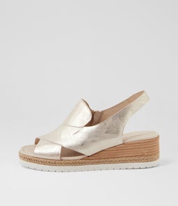 ILLIET DJ PALE GOLD SCRATCH LEATHER