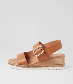 ISLING DJ DK TAN LEATHER