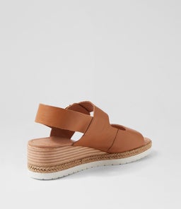 ISLING DJ DK TAN LEATHER