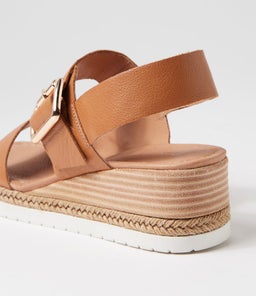 ISLING DJ DK TAN LEATHER