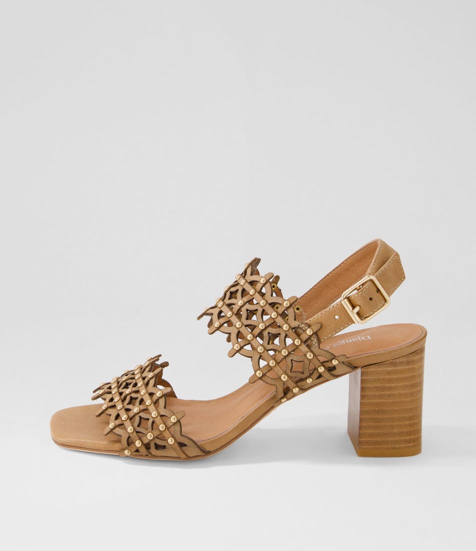 Jully Tan Leather Sandals Jully Tan Leather Sandals