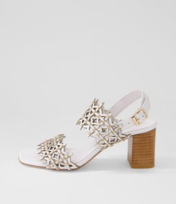 JULLY DJ WHITE LEATHER
