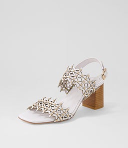 JULLY DJ WHITE LEATHER