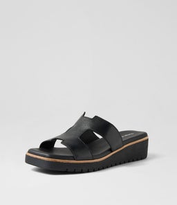 KEREM DJ BLACK BLACK SOLE LEATHER
