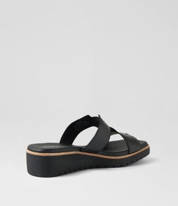 KEREM DJ BLACK BLACK SOLE LEATHER