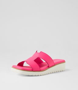KEREM DJ HOT PINK WHITE SOLE LEATHER