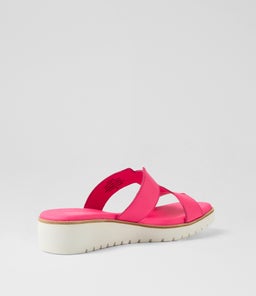 KEREM DJ HOT PINK WHITE SOLE LEATHER