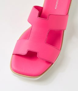 KEREM DJ HOT PINK WHITE SOLE LEATHER
