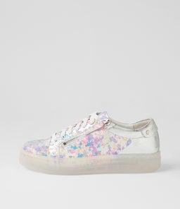 NOXXIE DJ SILVER&PINK PRINT SILVER MULTI