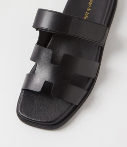 NODETTE DJ BLACK LEATHER