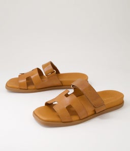 NODETTE DJ TAN LEATHER