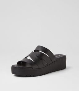 OMAHA DJ BLACK BLACK SOLE LEATHER