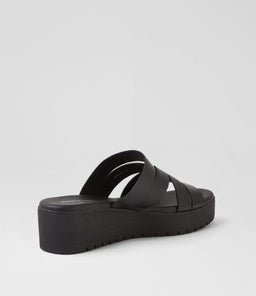OMAHA DJ BLACK BLACK SOLE LEATHER