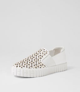 OISEY DJ WHITE WHITE SOLE LEATHER