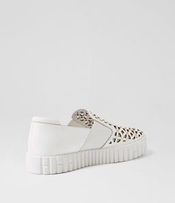 OISEY DJ WHITE WHITE SOLE LEATHER