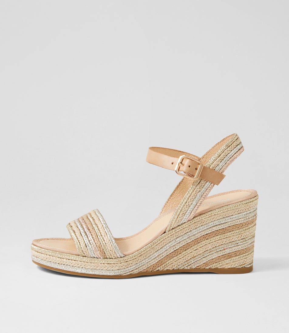 Pelezet Natural Multi Sandals