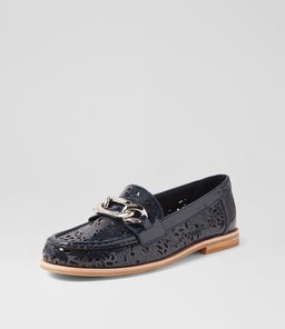 QUEXX DJ NAVY PATENT LEATHER