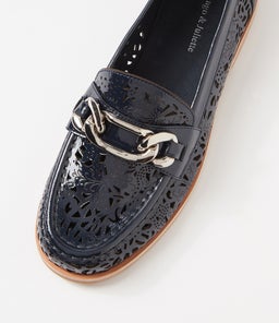 QUEXX DJ NAVY PATENT LEATHER
