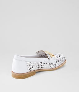 QUEXX DJ WHITE PATENT LEATHER