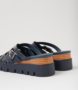 ROMALDO DJ NAVY NAVY SOLE PATENT LEATHER