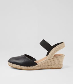 RHAINY DJ BLACK NATURAL ROPE LEATHER ELASTIC