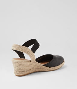 RHAINY DJ BLACK NATURAL ROPE LEATHER ELASTIC