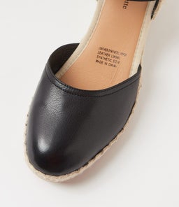 RHAINY DJ BLACK NATURAL ROPE LEATHER ELASTIC