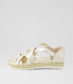 SARMAD DJ PALE GOLD SCRATCH LEATHER