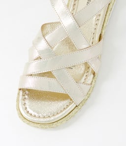 SARMAD DJ PALE GOLD SCRATCH LEATHER