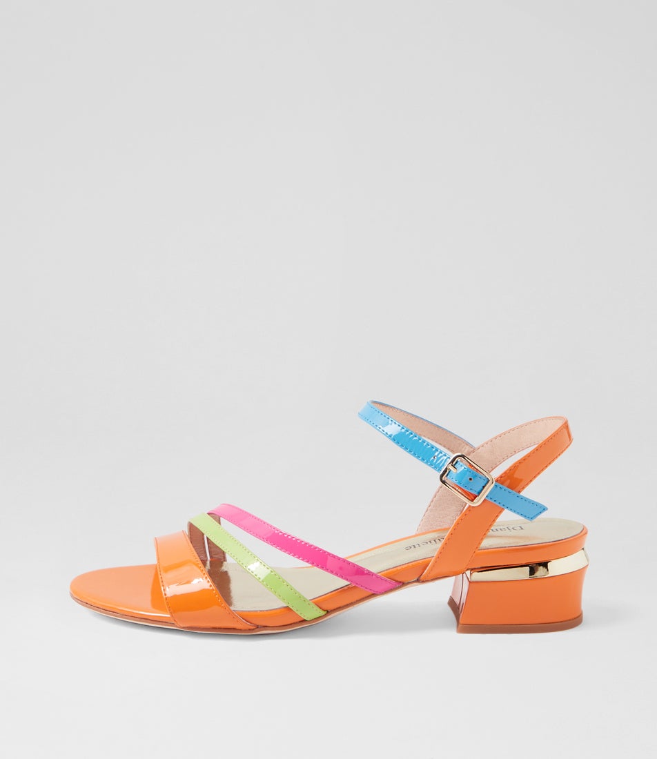 Till Gelato Patent Multi Sandals Till Gelato Patent Multi Sandals