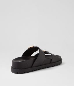 ULLANA DJ BLACK BLACK SOLE LEATHER