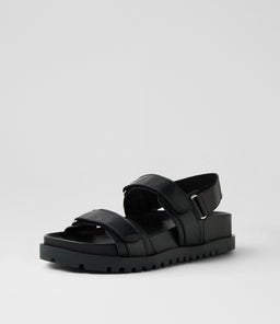 UMILLS DJ BLACK BLACK SOLE LEATHER