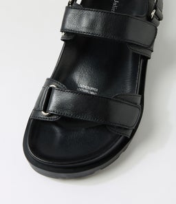 UMILLS DJ BLACK BLACK SOLE LEATHER
