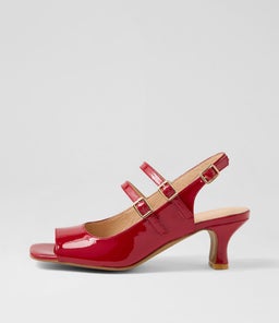 UMILL DJ DK RED PATENT LEATHER