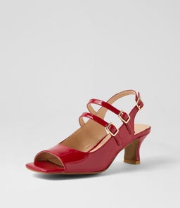 UMILL DJ DK RED PATENT LEATHER
